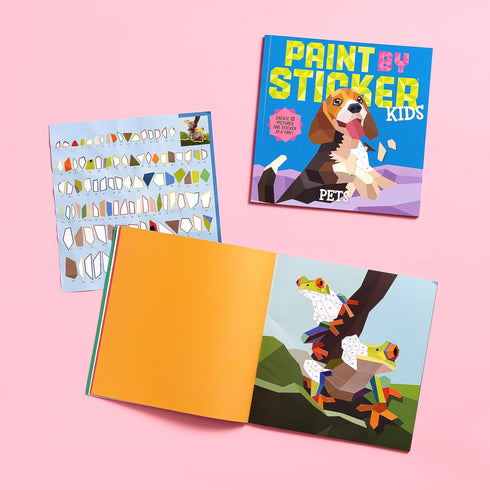 PAINT BY STICKER KIDS: PETS - WORKMAN PUBLISHING